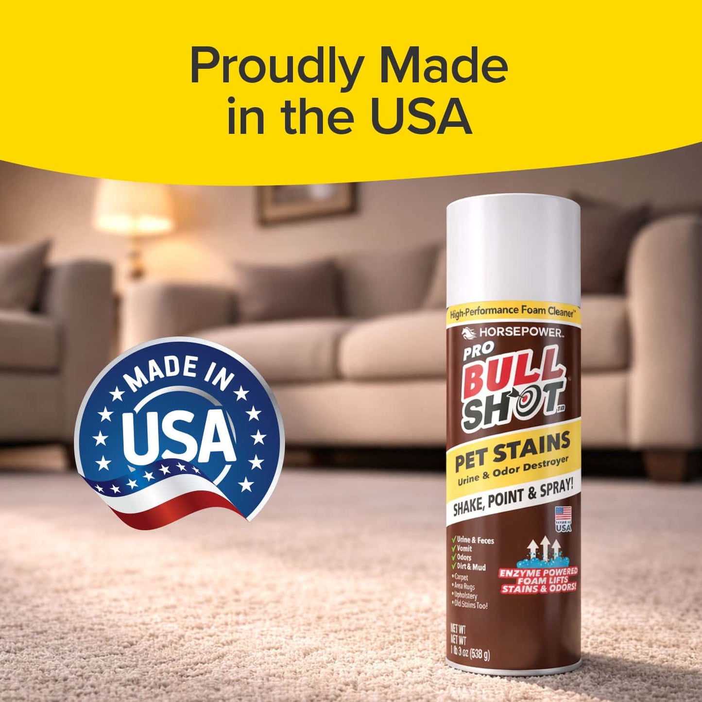 Bull Shot Pet Stains