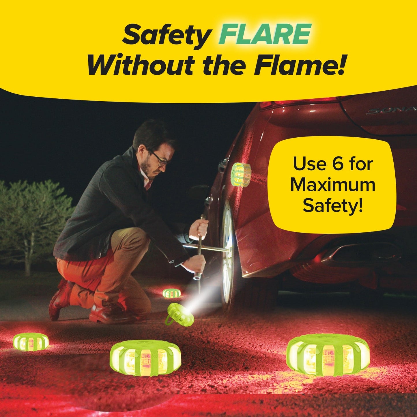 Lizard Flare Light Deluxe - 6 Pack