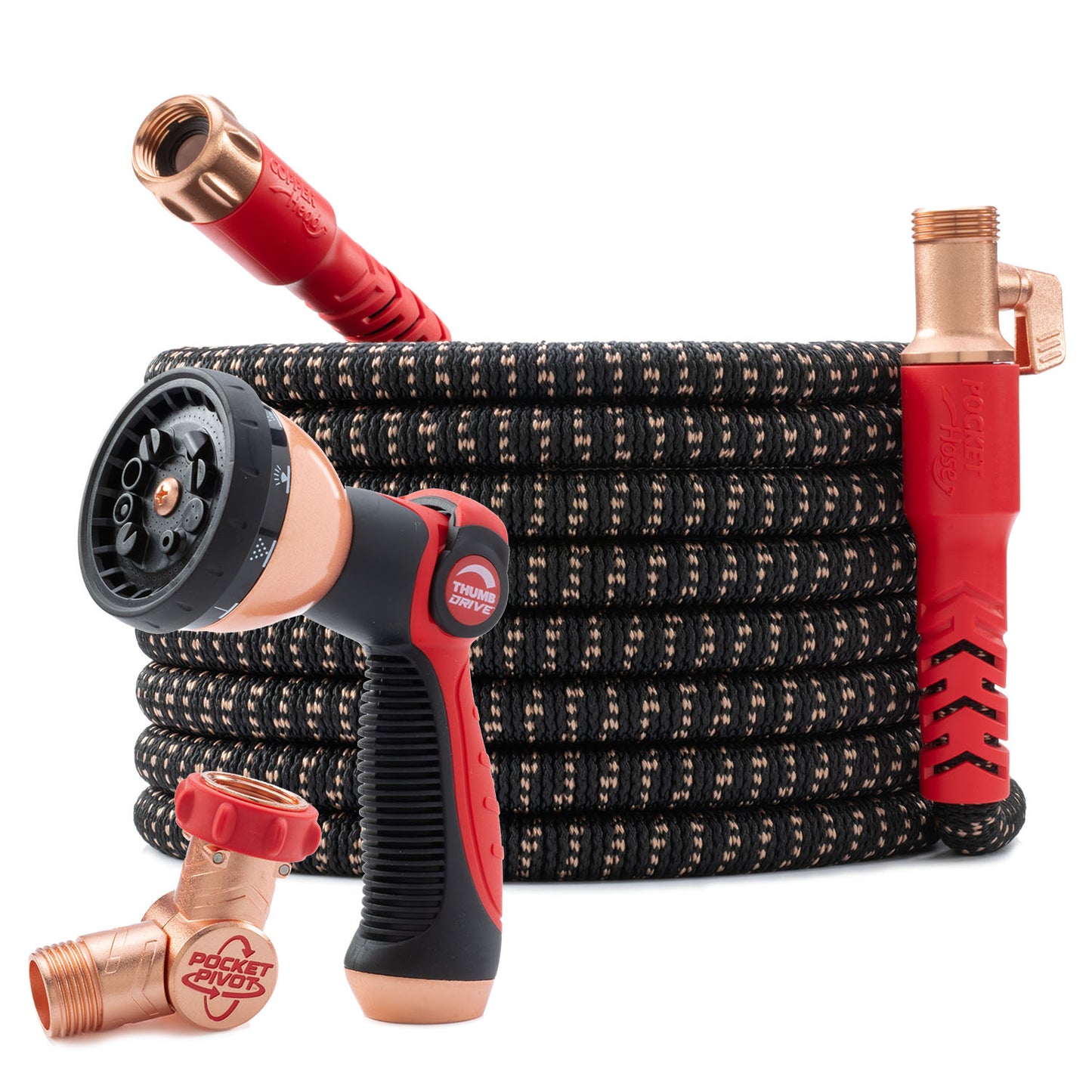 Pocket Hose Copper Head