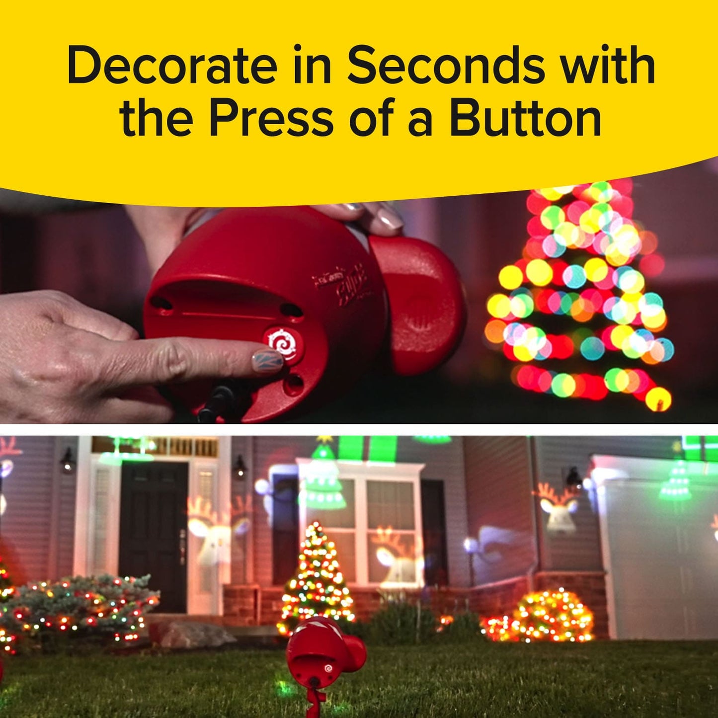 Star Shower Slide Show Christmas