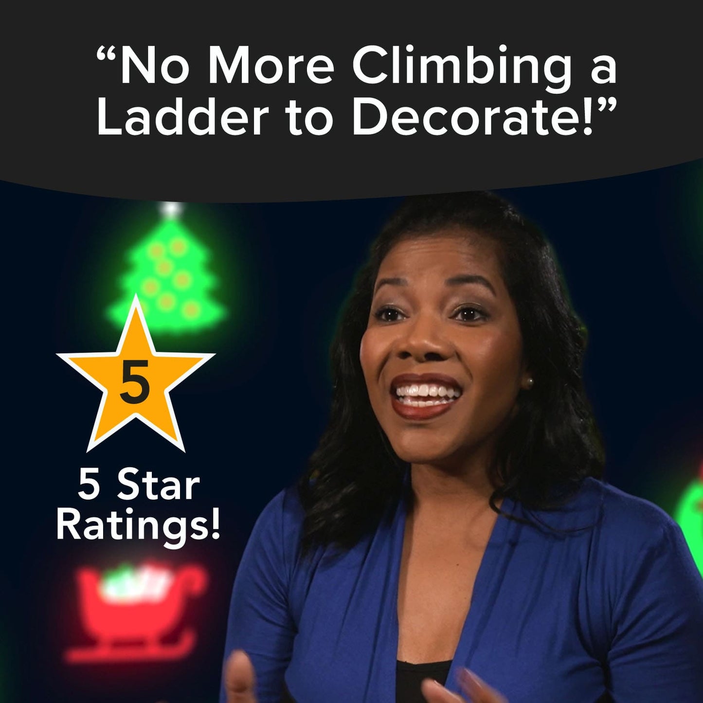 Star Shower Slide Show Christmas