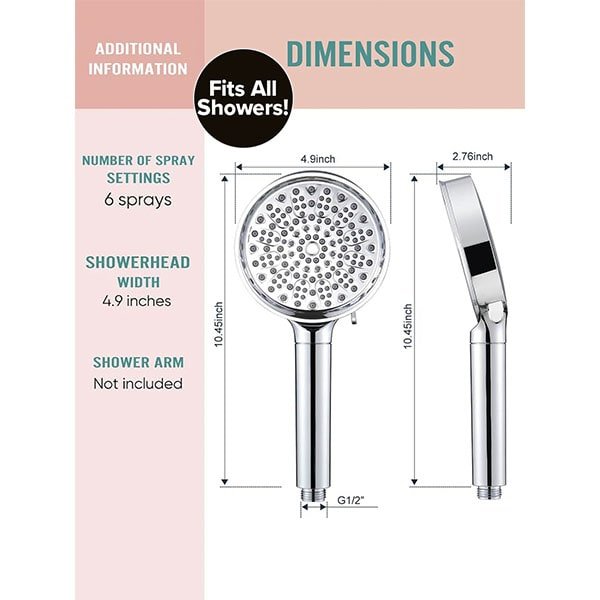 Handheld Filtered Showerhead