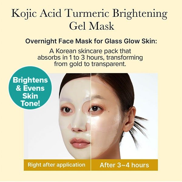 Kojic Acid Turmeric Brightening Gel Mask