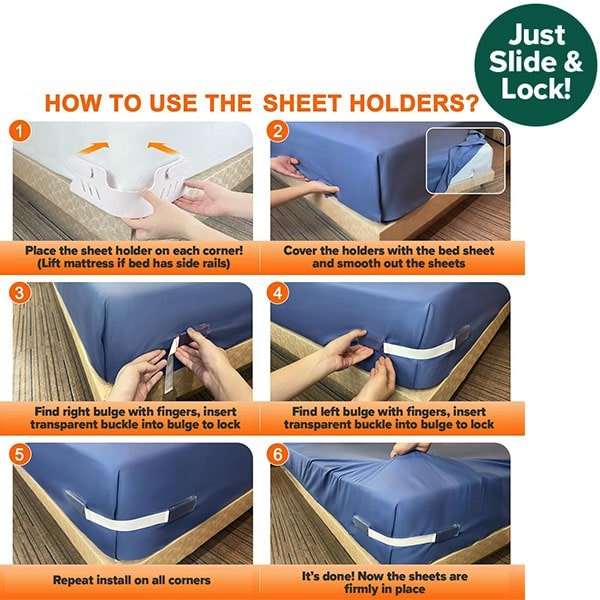 Bed Sheet Holders