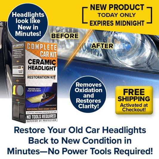 Main product image: Ceramic Headlight Restoration Kit