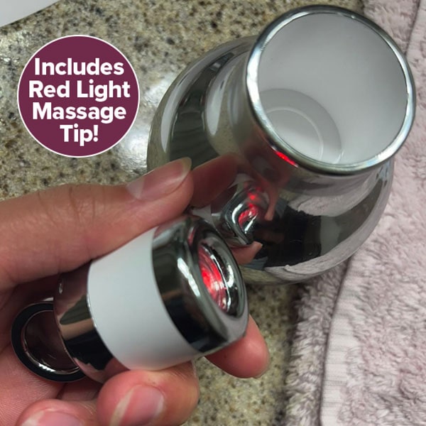 Eye Cream With Built-In Red Light Massager