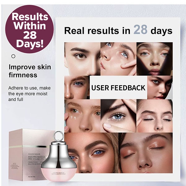 Eye Cream With Built-In Red Light Massager