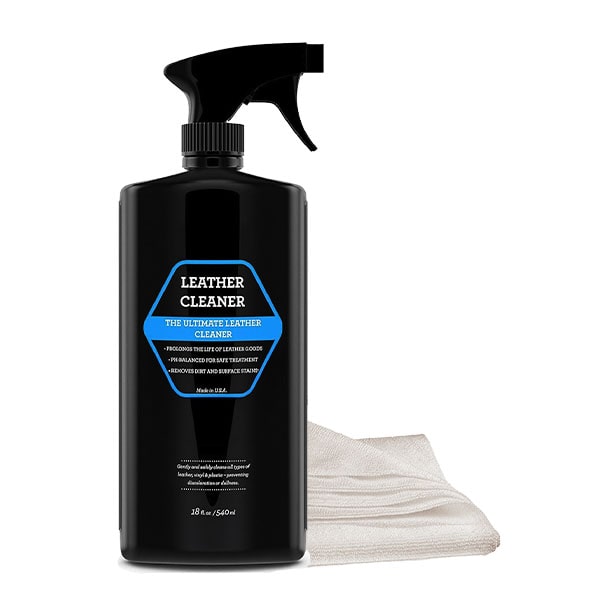Leather Cleaning Spray for Couches, Car Interiors, Bags, Jackets, and Shoes