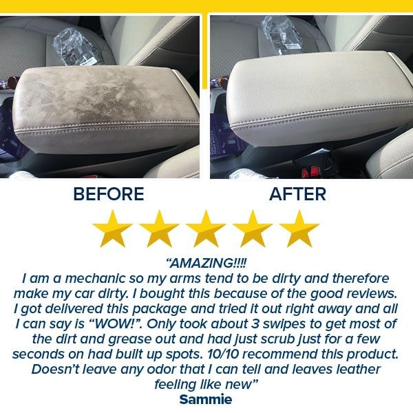 Leather Cleaning Spray for Couches, Car Interiors, Bags, Jackets, and Shoes