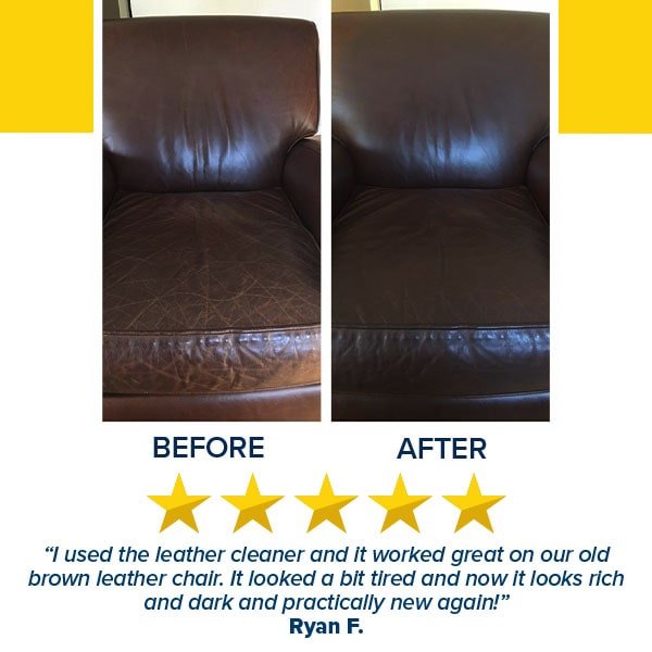 Leather Cleaning Spray for Couches, Car Interiors, Bags, Jackets, and Shoes