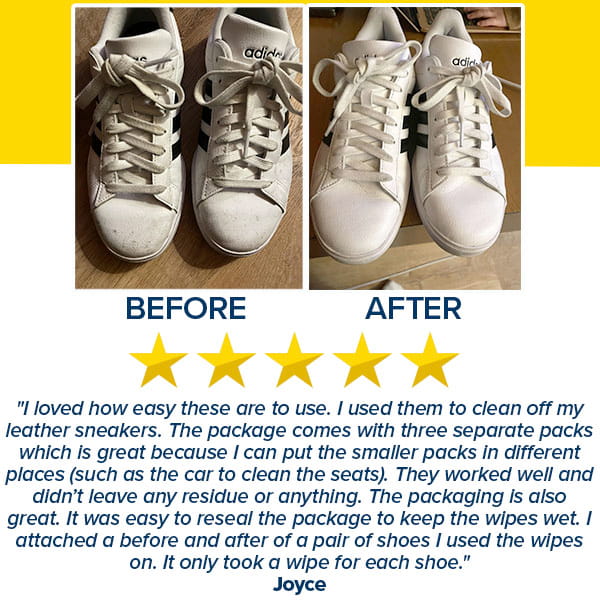 Leather Cleaning & Conditioning Wipes (90 Wipes)