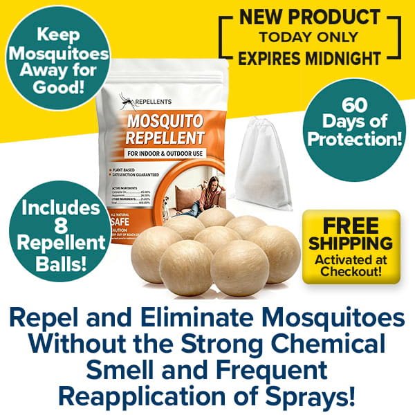 Mosquito Repellent Balls With Citronella Oil