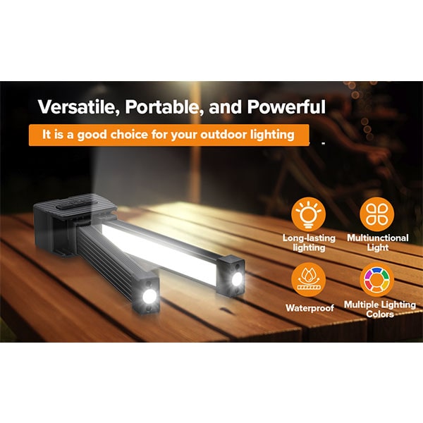 Portable Posing LED Flashlight