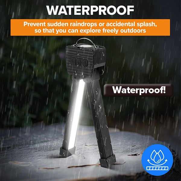 Portable Posing LED Flashlight