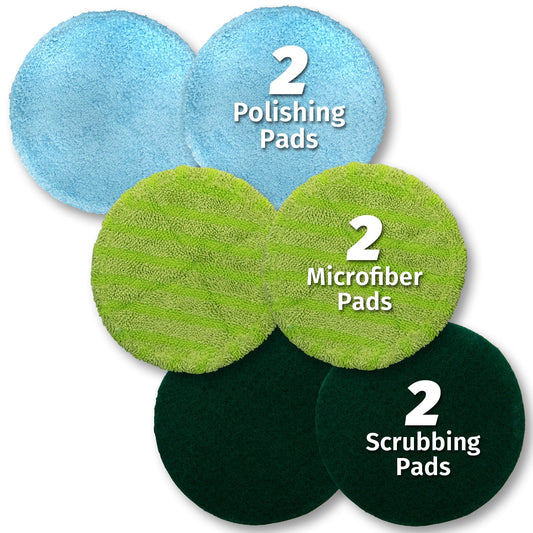 Floor Police Additional Pads 6-Pack