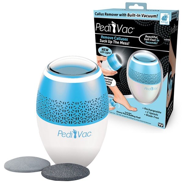 Vacto Electric Foot Callus Remover with Vacuum 13-in-1 Rechargeable Fo