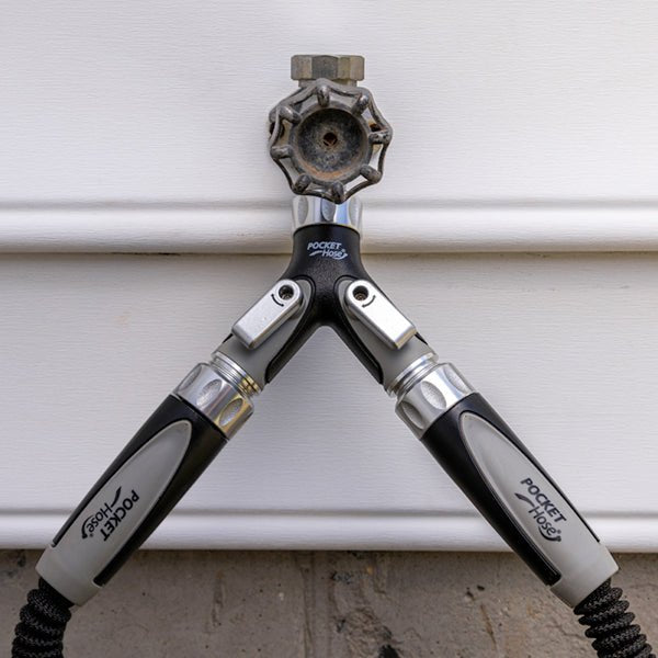 Pocket Hose Silver Bullet 2-Way Hose Splitter