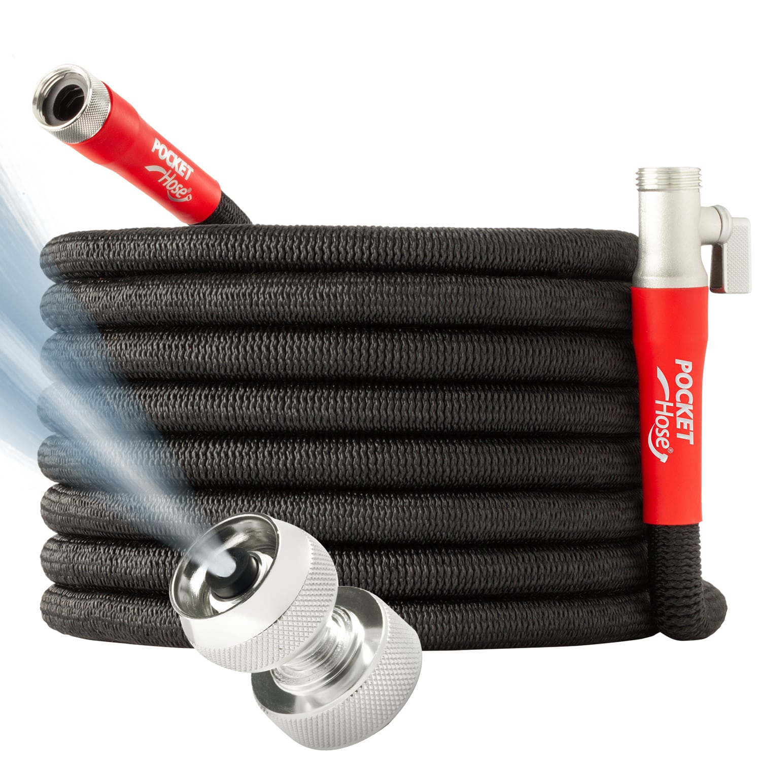 Pocket Hose Silver Bullet 25 Ft Pocket Hose® Silver Bullet⢠| BulbHead