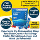 An ad for Calming Sleep (Includes 30 Packs) featuring product packets alongside fresh raspberries and inviting text that highlights better sleep with a powerful blend of calming ingredients such as ashwagandha and magnesium glycinate. Enjoy free shipping—don’t miss out on the new product offer, expiring at midnight!.