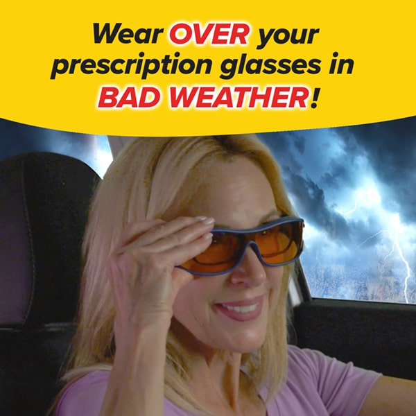 BattleVision Storm WrapAround Glasses (Single)