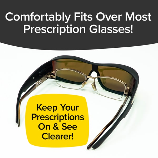 BattleVision Storm WrapAround Glasses (Single)