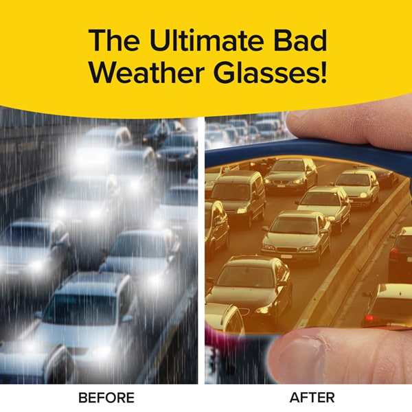 BattleVision Storm WrapAround Glasses (Single)