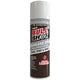 A can of Bull Shot Stainless Steel cleaner with a gray cap and black, red, and silver label removes and resists dust and fingerprints—just shake, point, and spray for spotless appliance surfaces.