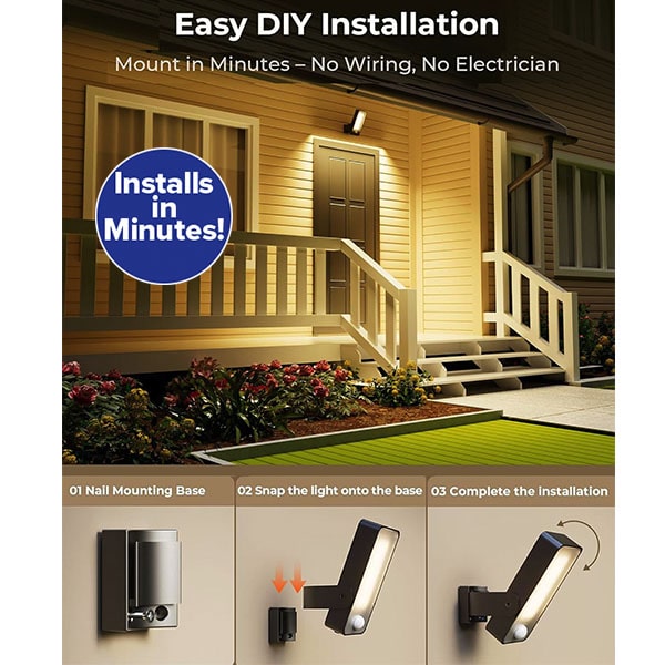 Motion Sensor Outdoor Light