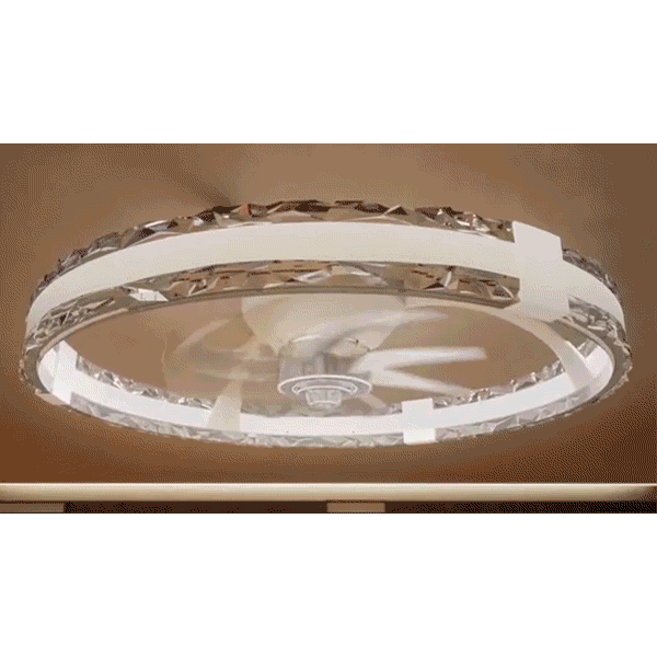 Chandelier Fan with Dimmable Lights