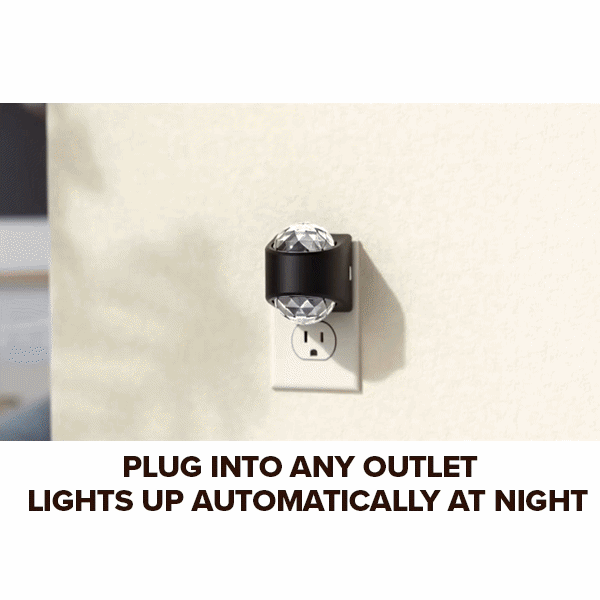 LED Projector Night Light (Pack of 2)