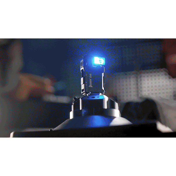 Rechargeable 400 Lumens Dual Light Flashlight
