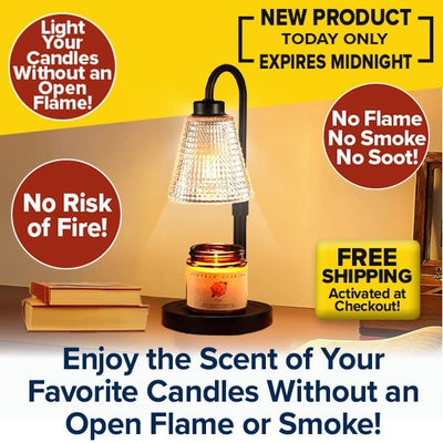 Candle Warmer Lamp with Timer