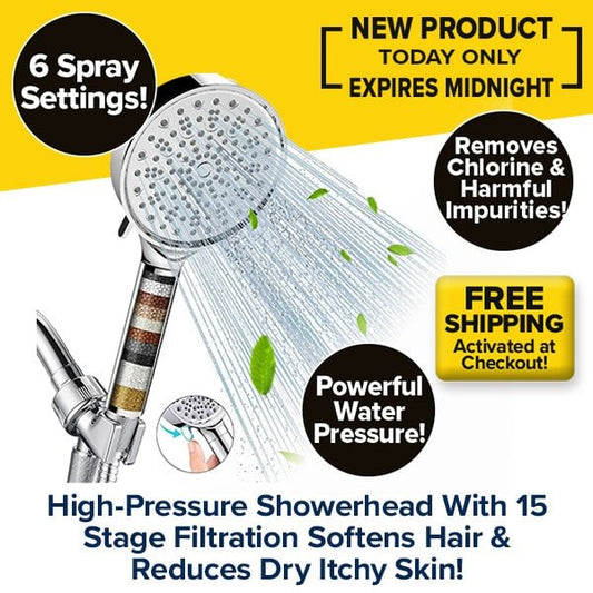 Handheld Filtered Showerhead