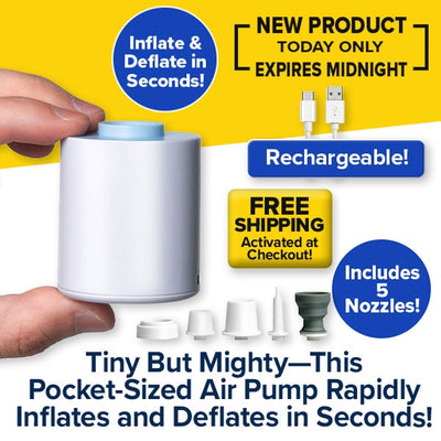 Mini Portable Air Pump