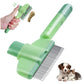 Pet Hair Removal Comb with Release Button