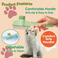Pet Hair Removal Comb with Release Button