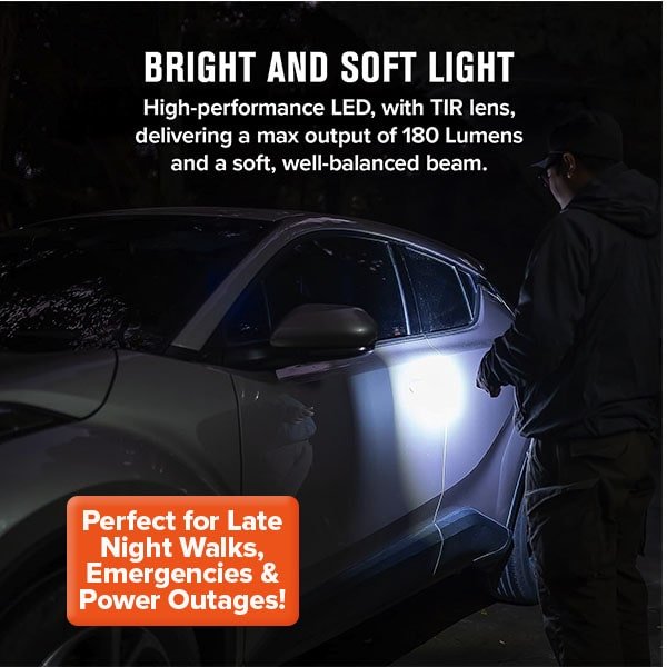 Rechargeable LED Keychain Flashlight