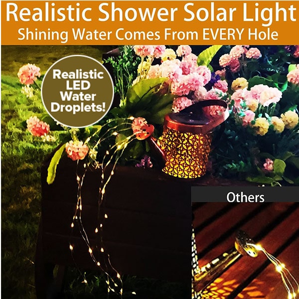 Solar Outdoor Hanging Lantern