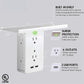 Space-Saving Outlet Shelf