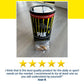 A can of Animal Pak - Multivitamin for Men & Women sits on a wooden surface with a small bag of tablets in front. Below, a five-star rating and Ivan K’s review praise the product’s quality and immune support.