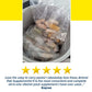 A container of Animal Pak - Multivitamin for Men & Women, with clear packs holding assorted vitamins for immune support, is shown above a five-star rating and a review highlighting the packs’ convenience.