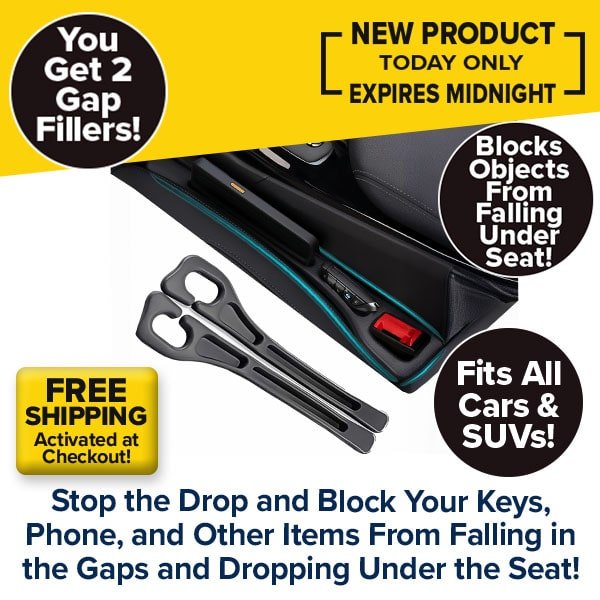 Car Seat Gap Fillers (2 Pack)
