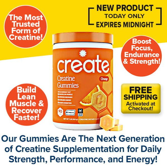 Main product image: Create Creatine Gummies