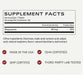 Here’s the rewritten sentence using your product data: The Supplement Facts label for Molecular Hydrogen Water Drinking Tablets lists magnesium (80 mg per tablet), dextrose, acids, and raspberry flavor. Ideal for anyone seeking the benefits of hydrogen-rich water—just drop a tablet into your drink to infuse it with molecular hydrogen. Badges: Made in the USA, GMP certified, ISHA certified, third-party lab tested.