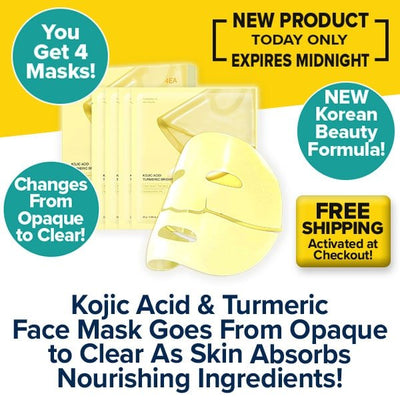 Kojic Acid Turmeric Brightening Gel Mask