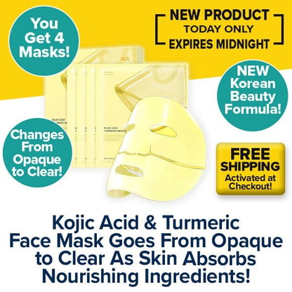 Kojic Acid Turmeric Brightening Gel Mask
