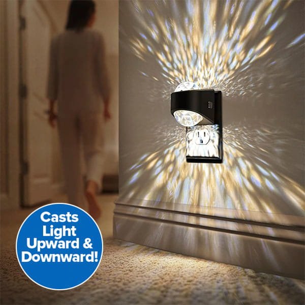 LED Projector Night Light (Pack of 2)