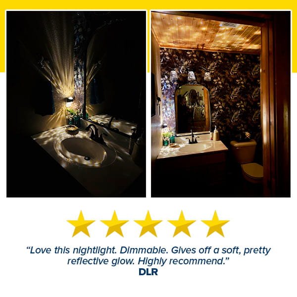 LED Projector Night Light (Pack of 2)