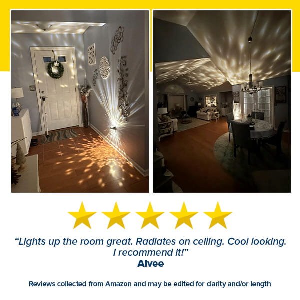 LED Projector Night Light (Pack of 2)