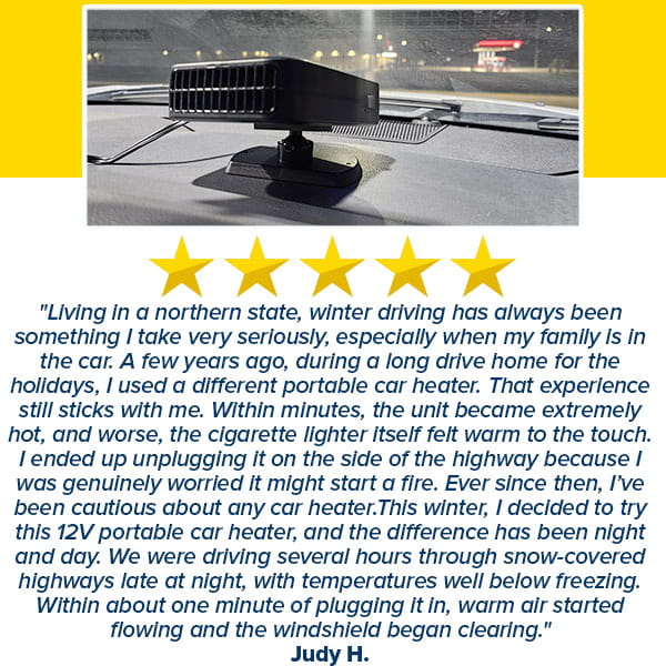 Portable Car Heater